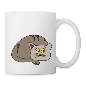 Cat - Mug - white - Right