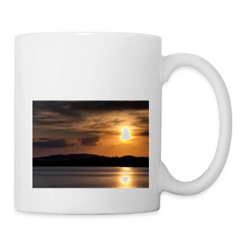 Sunset at Lake Staffelsee - Mug - white - Right