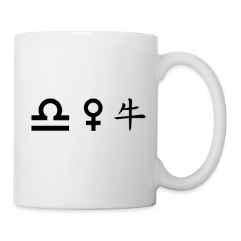 Libra Venus Ox - Mug - white - Right