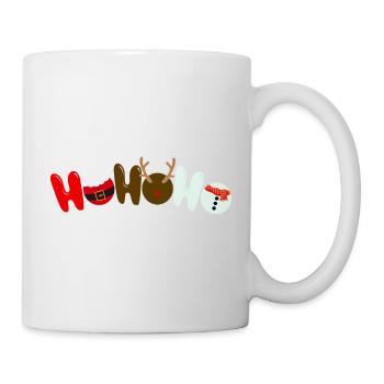 Ho Ho Ho Noël Noël Hiver - Mug blanc - blanc - Droite