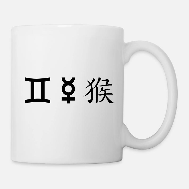 Gemini Gemini Mercury Monkey - Mug - white
