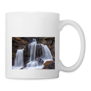 Cow Escape Waterfall - Mug - white - Right