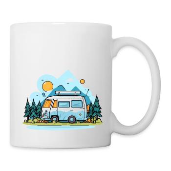 Vanlife - Tasse - Weiß - Rechts