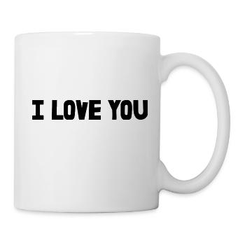 ICH HABE GERADE GEHEIRATET. Junggesellinnenabschied. VALENTINSTAG. PAAR. LIEBE - Tasse - Weiß - Rechts