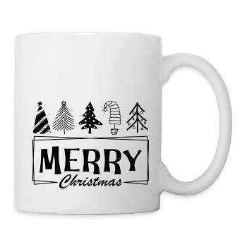 Joyeux Noël - Mug blanc - blanc - Droite