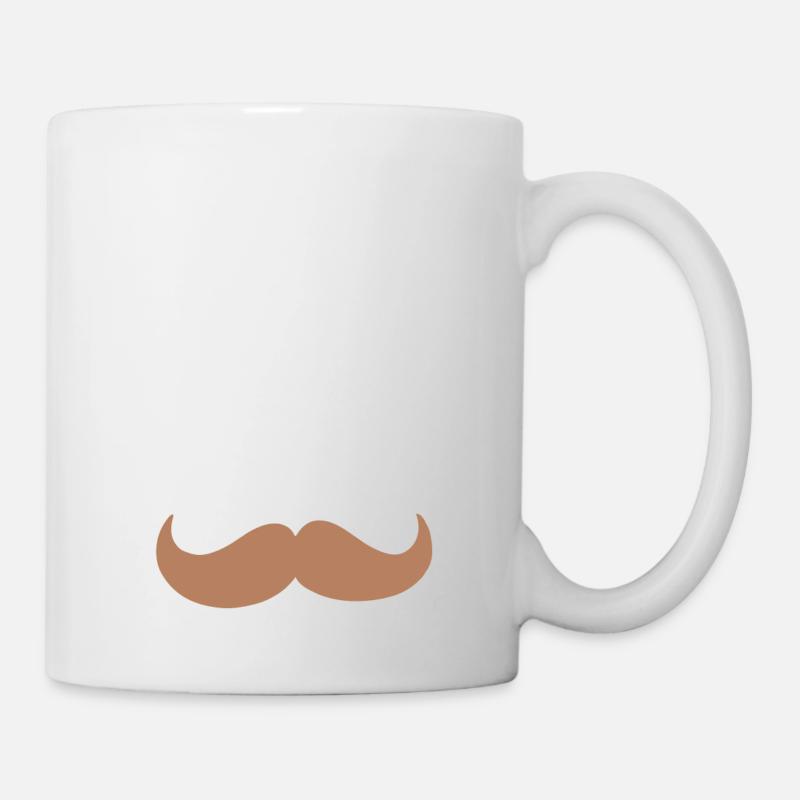 Moustache gracias - Mug blanc - blanc