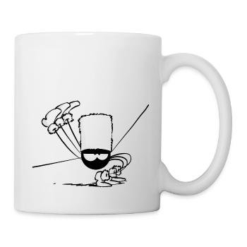 Beth die Spinne - Die Kozatchok - Tasse - Weiß - Rechts