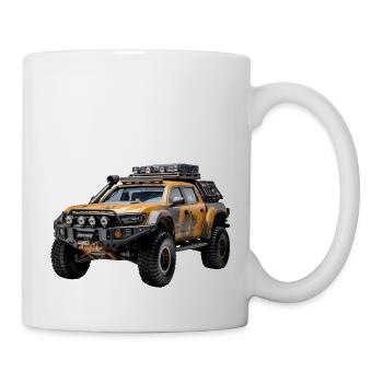 Off-road racing is a form of motorsport - Mug - white - Right