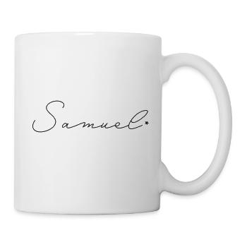 Name Samuel - Tasse - Weiß - Rechts