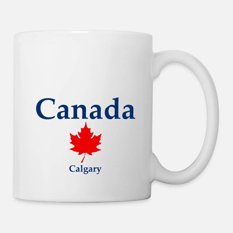 Calgary - Alberta - Canada - Kanada - Tasse - Weiß