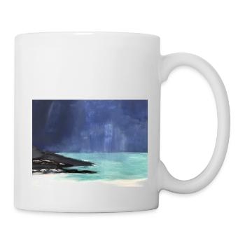 Traumstrand - Tasse - Weiß - Rechts