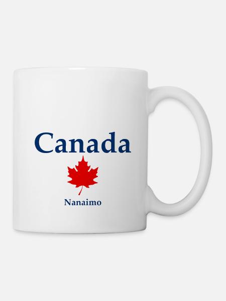 Nanaimo - British Columbia - Canada - Kanada - Tasse - Weiß