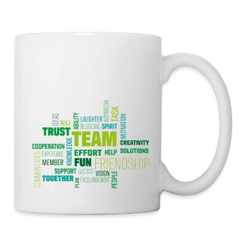Team - Tasse - Weiß - Rechts