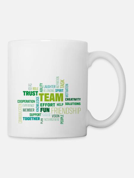 Team - Tasse - Weiß