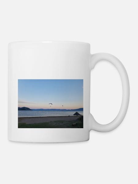 Holiday, Beach, Sea, Sun, Sunset - Mug - white