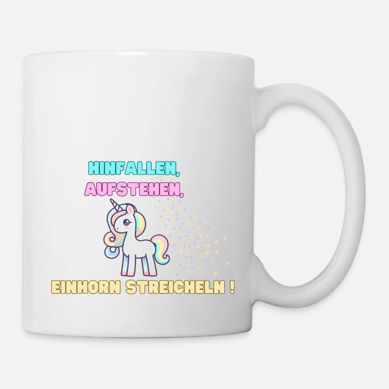 Einhorn - Tasse - Weiß