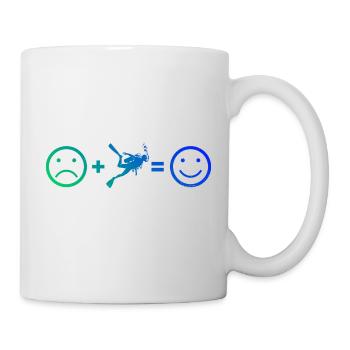 Plongée sous-marine Plongée sous-marine Plongée sous-marine - Mug blanc - blanc - Droite