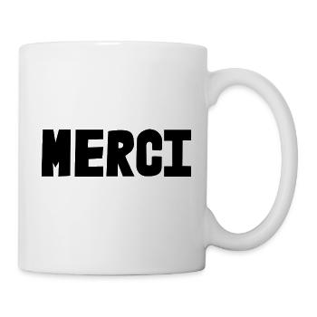 THANK YOU. ANNIVERSARY. BIRTH. RETIREMENT. THANK YOU - Mug - white - Right