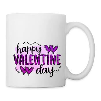 Love me Valentine Happy Valentines Valentines - Mug - white - Right