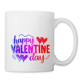 Love me Valentine Happy Valentines Valentines - Mug - white - Right