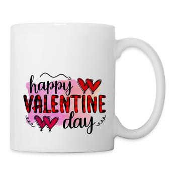 Love me Valentine Happy Valentines Valentines - Mug - white - Right