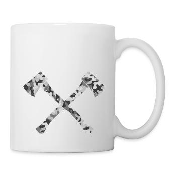 Hache - Mug blanc - blanc - Droite