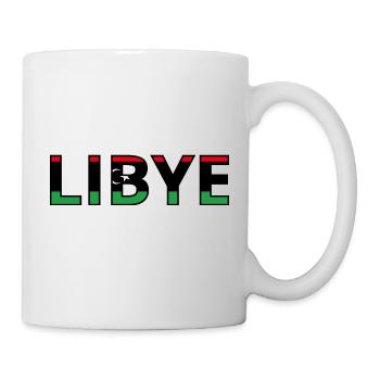 Drapeau Libye - Mug blanc - blanc - Droite
