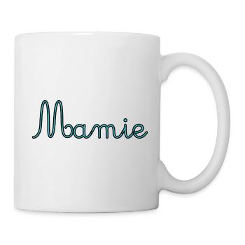 OMA. MUTTERTAG. ALLES GUTE ZUM OMA-TAG. ICH LIEBE DICH - Tasse - Weiß - Rechts
