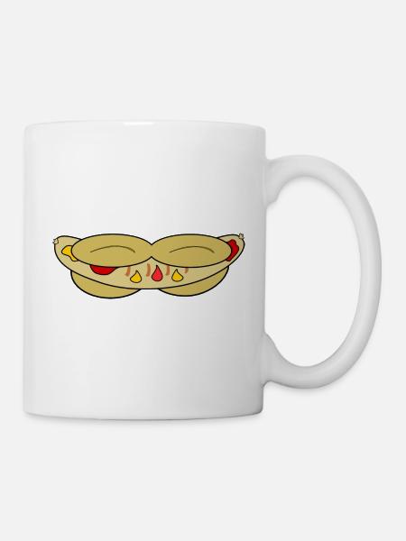 Bratwurst - Tasse - Weiß