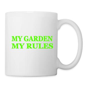 Garten - Tasse - Weiß - Rechts