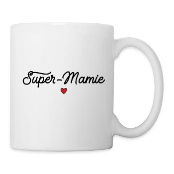 Super Mamie - Mug blanc - blanc - Droite