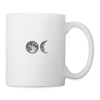 Moon-cadeau original lune - Mug blanc - blanc - Droite