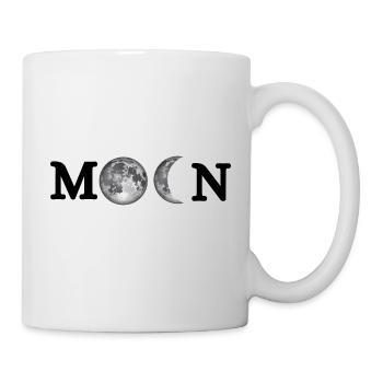 Moon-cadeau original lune - Mug blanc - blanc - Droite