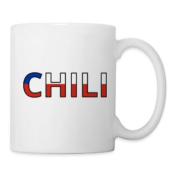 Flagge von Chile - Tasse - Weiß - Rechts