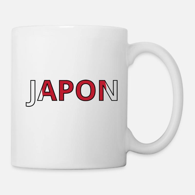 Drapeau Japon - Mug blanc - blanc