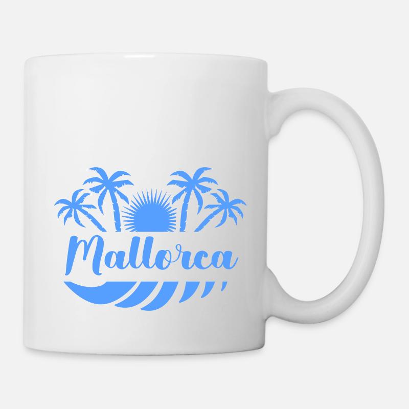 Majorque - Mug blanc - blanc
