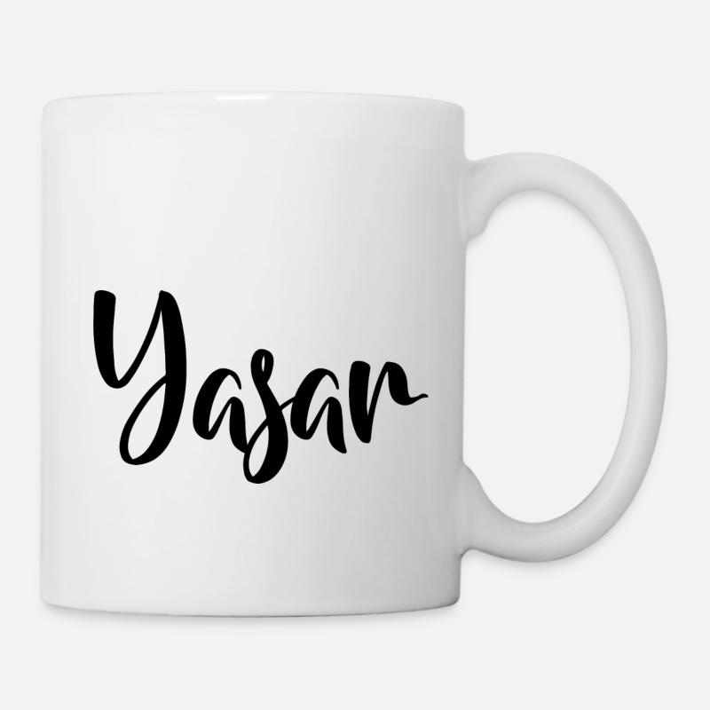 Name - Yasar - Mug - white