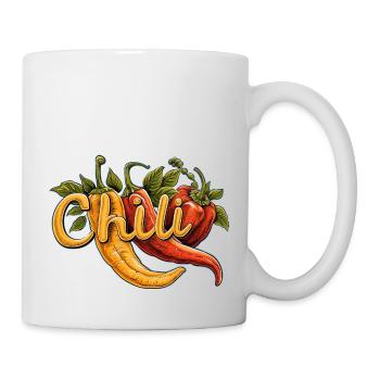 Chili - Tasse - Weiß - Rechts