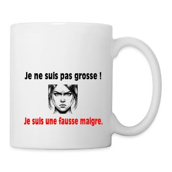 I'm not fat! - Mug - white - Right