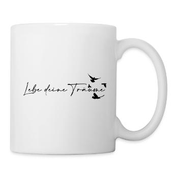 Live your dreams - Mug - white - Right