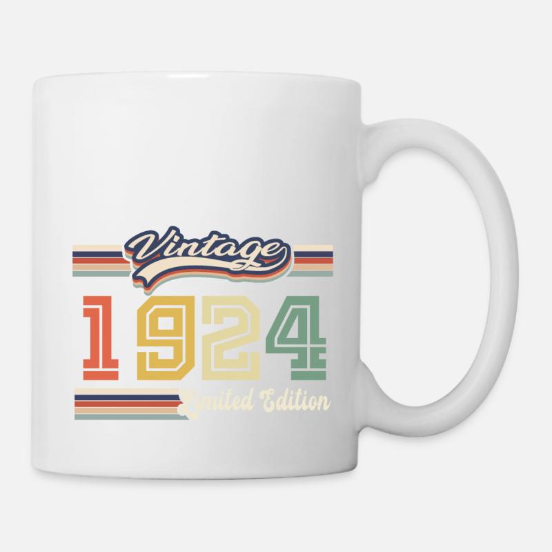 1924 Birthday Gift Awesome Since 1924 Came - Mug - white