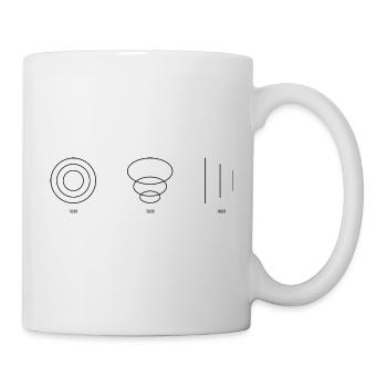TRUTH black - Tasse - Weiß - Rechts