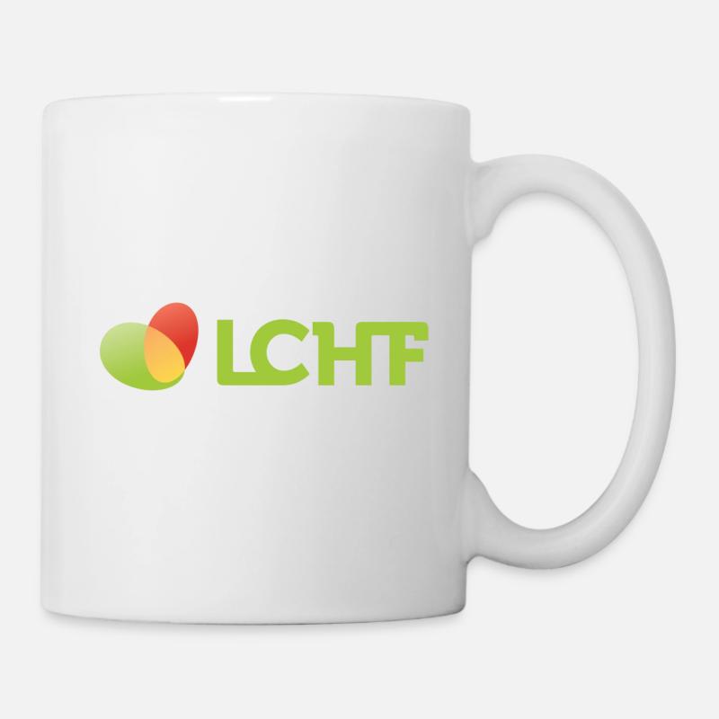 Logo LCHF de - Mug - white