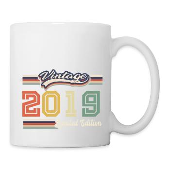 Cadeau D'anniversaire 2019 Génial Depuis 2019 vint - Mug blanc - blanc - Droite