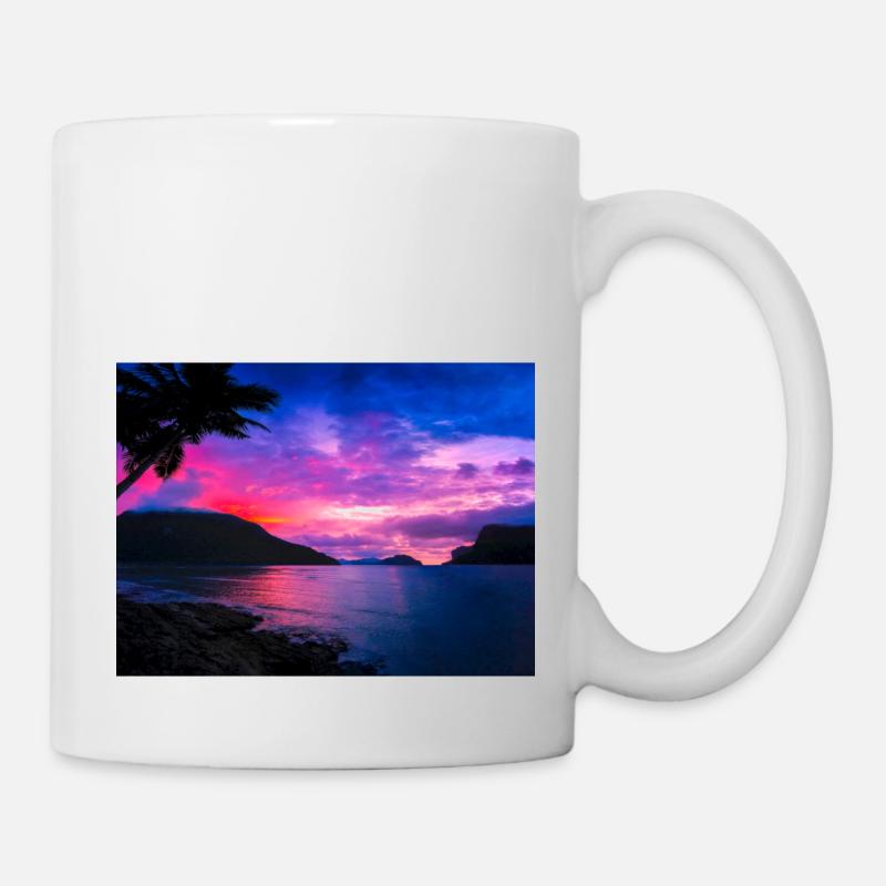 RÊVE DE L’ÎLE - Mug blanc - blanc