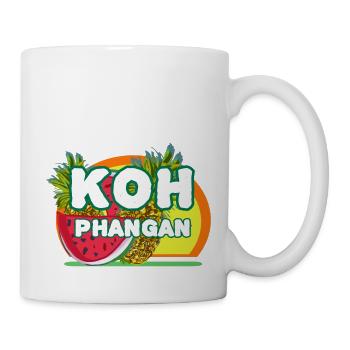 Paradise Island Koh Phangan - Mug - white - Right