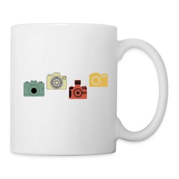 Vintage Retro Camera - Mug - white - Right
