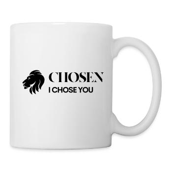 Black logo no background - Tasse - Weiß - Rechts
