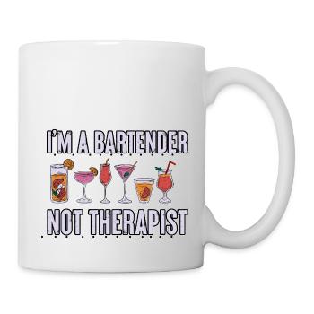I'm A Bartender Not Therapist 4 - Mug - white - Right