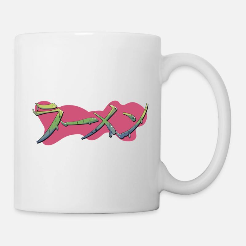 Ramen in grafitti style - Mug - white